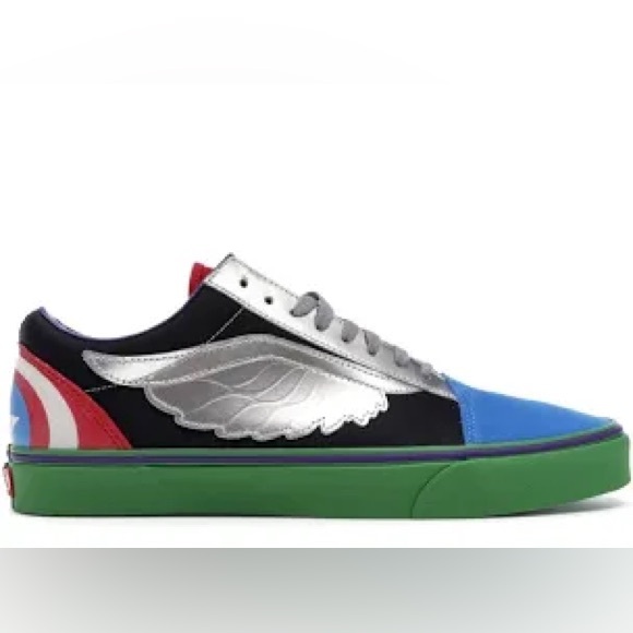 Vans Marvel Avengers Sneakers Sz 10.5 - Picture 2 of 9